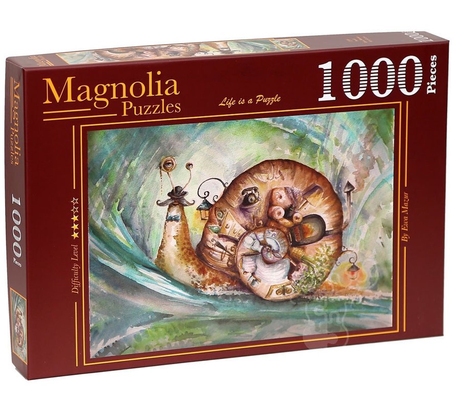 Magnolia Snail Puzzle 1000pcs