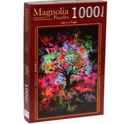 Magnolia Puzzles Magnolia Colorful Tree Puzzle 1000pcs