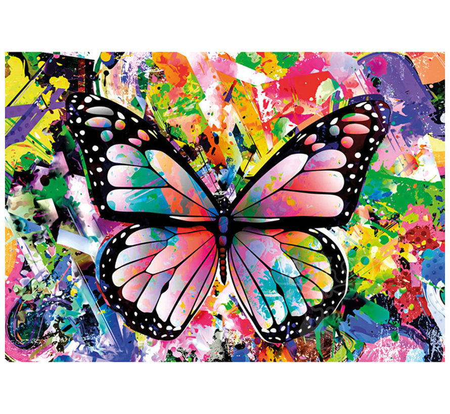 Magnolia Colorful Butterfly Puzzle 1000pcs