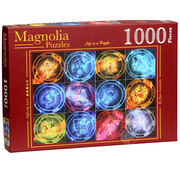 Magnolia Puzzles FINAL SALE Magnolia Cardinal Signs Puzzle 1000pcs