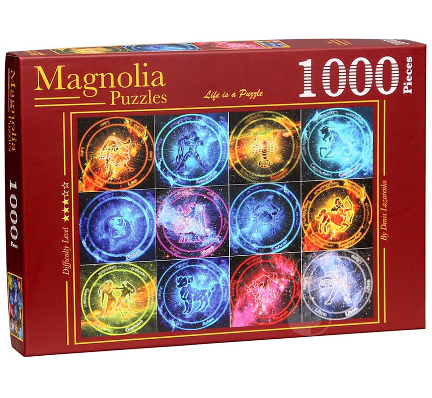 FINAL SALE Magnolia Cardinal Signs Puzzle 1000pcs
