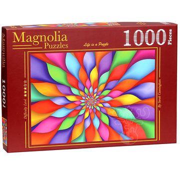 Magnolia Puzzles Magnolia Rainbow Petals Puzzle 1000pcs
