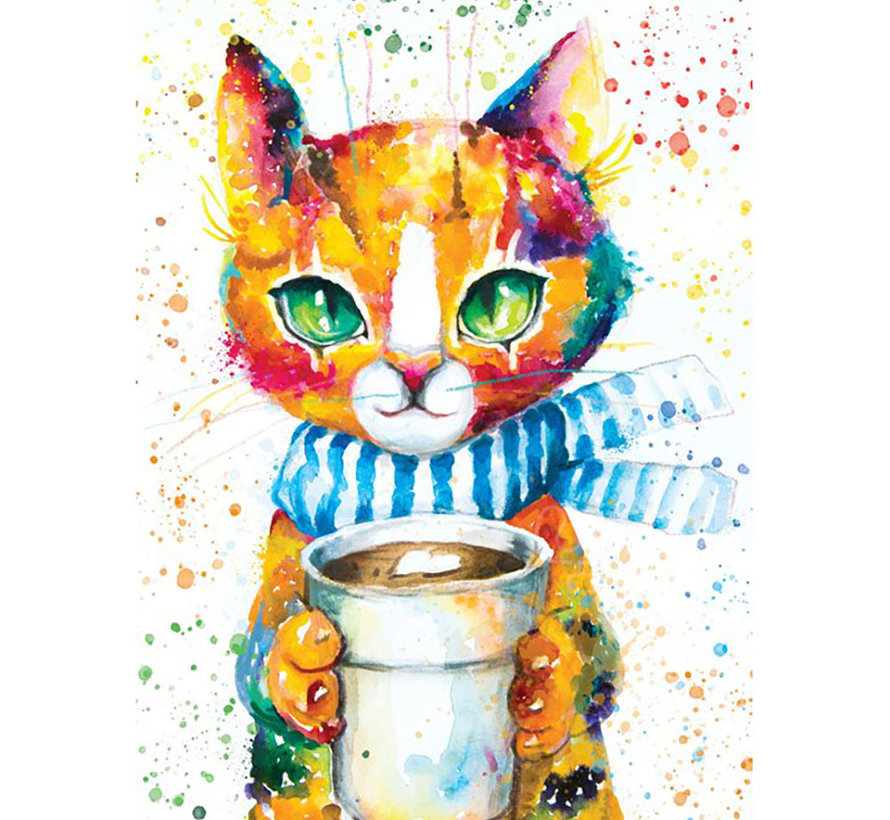 Magnolia Colorful Cat Puzzle 1000pcs