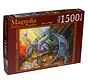 Magnolia Blue Dragon and Treasure Mini Puzzle 1500pcs