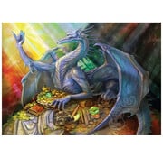 Magnolia Puzzles Magnolia Blue Dragon and Treasure Puzzle 1500pcs