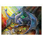 Magnolia Blue Dragon and Treasure Puzzle 1500pcs