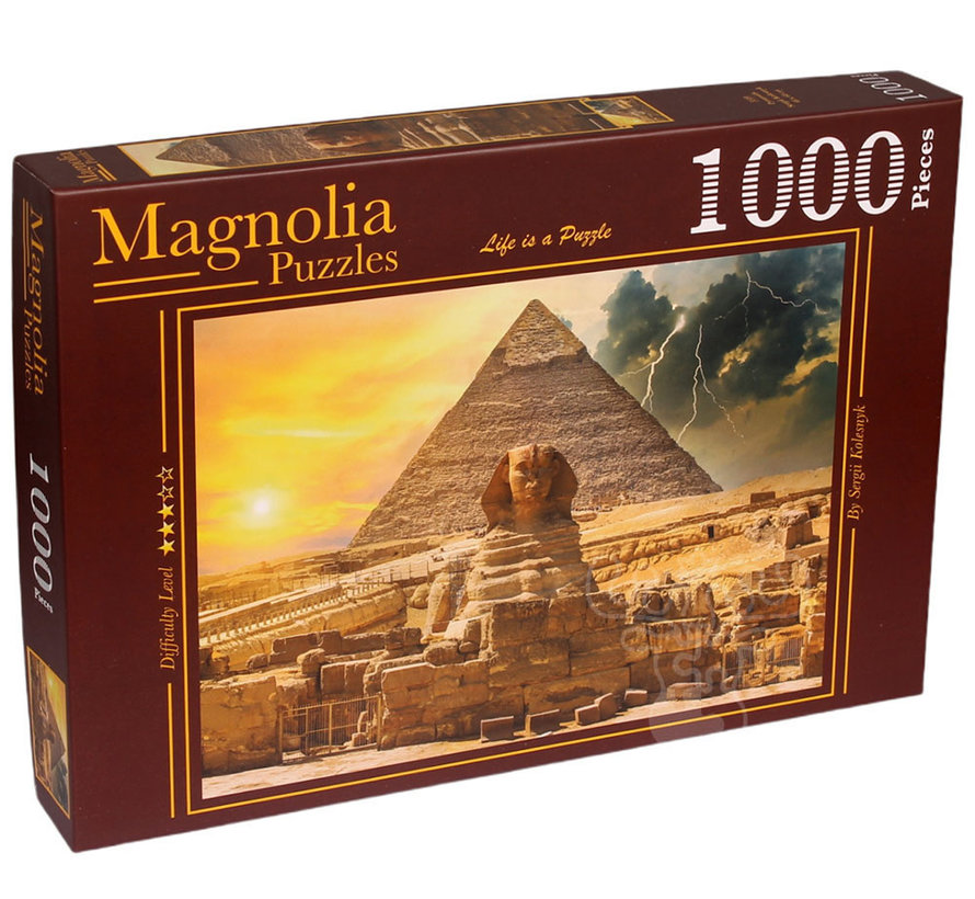 Magnolia Pyramids Puzzle 1000pcs