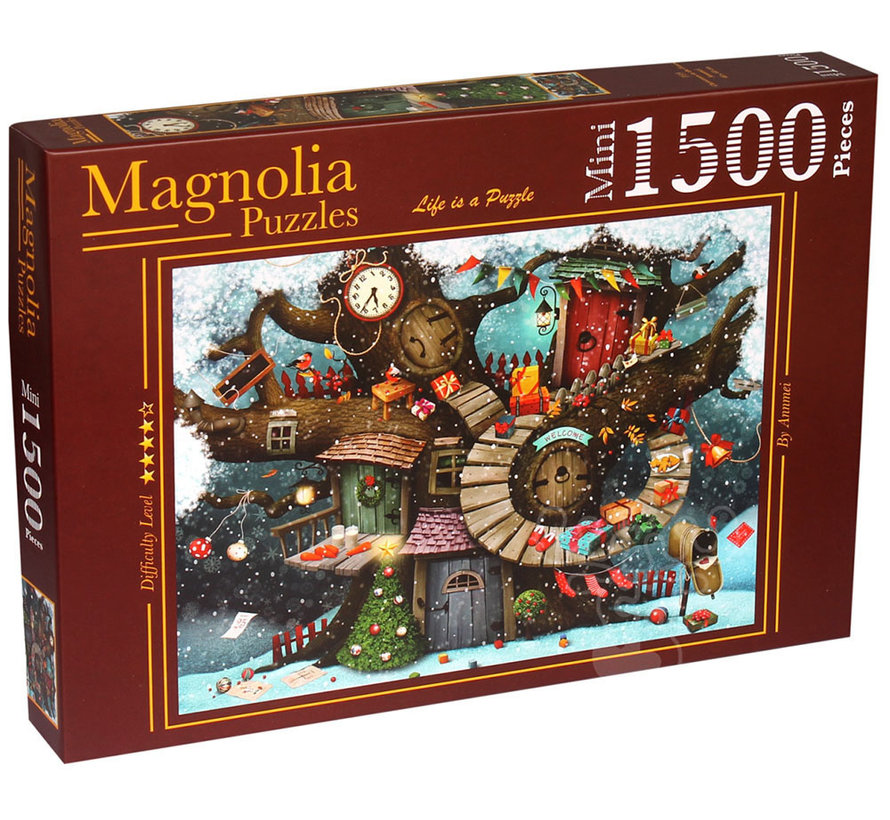 Magnolia Christmas in the Forest Mini Puzzle 1500pcs