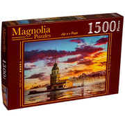 Magnolia Puzzles FINAL SALE Magnolia Maiden's Tower Puzzle 1500pcs