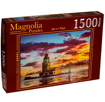 Magnolia Puzzles FINAL SALE Magnolia Maiden's Tower Puzzle 1500pcs