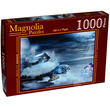 Magnolia Puzzles FINAL SALE Magnolia House & Turtle Puzzle 1000pcs