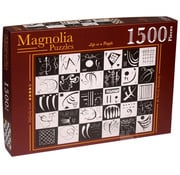 Magnolia Puzzles FINAL SALE Magnolia Otuz - Damalı/Kareler - Trente Puzzle 1500pcs