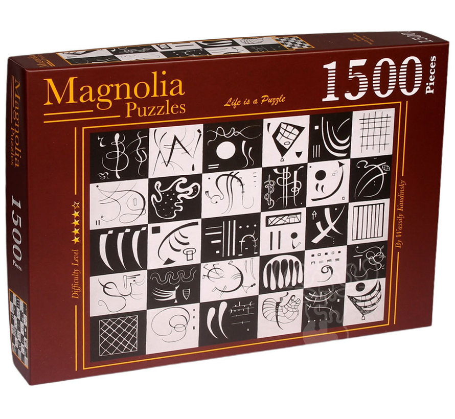 FINAL SALE Magnolia Otuz - Damalı/Kareler - Trente Puzzle 1500pcs