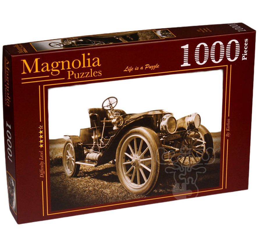 Magnolia Retro Araba - Retro Car Puzzle 1000pcs