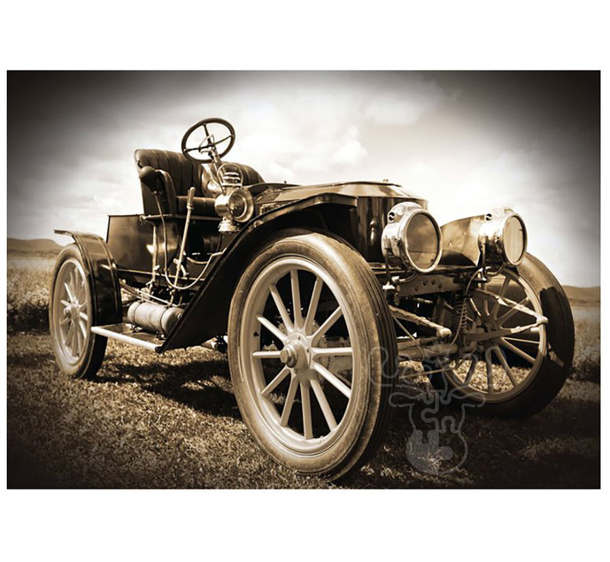 FINAL SALE Magnolia Retro Araba - Retro Car Puzzle 1000pcs