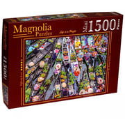 Magnolia Puzzles Magnolia Yüzen Pazar - Floating Market Mini Puzzle 1500pcs