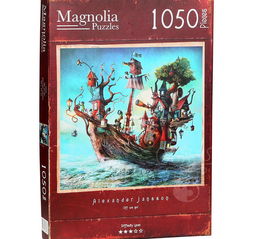 Magnolia Off We Go! - Alexander Jansson Special Edition Puzzle 1023pcs