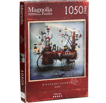 Magnolia Puzzles Magnolia Big Snowy - Alexander Jansson Special Edition Puzzle 1050pcs