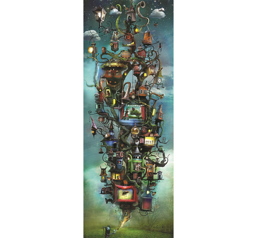 Magnolia Beakion's Breath - Alexander Jansson Special Edition Panoramic Puzzle 1000pcs