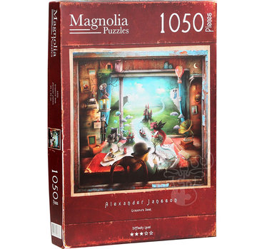 Magnolia Puzzles Magnolia Grandma's Desk - Alexander Jansson Special Edition Puzzle 1050pcs