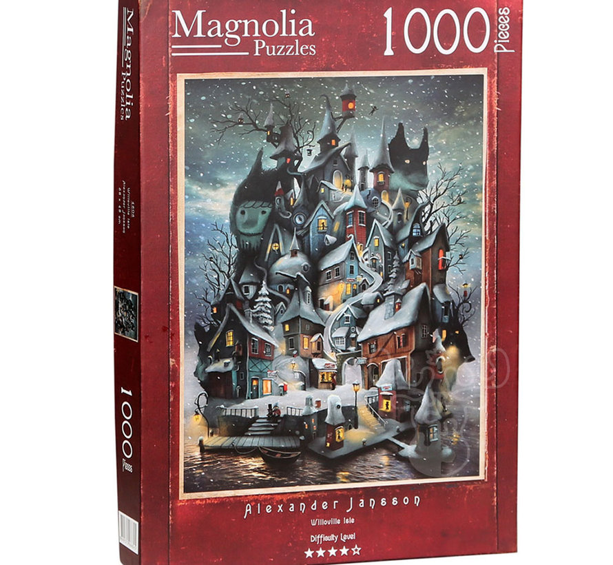 Magnolia Willoville Isle - Alexander Jansson Special Edition Puzzle 1000pcs