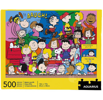 Aquarius Aquarius Peanuts Cast Puzzle 500pcs