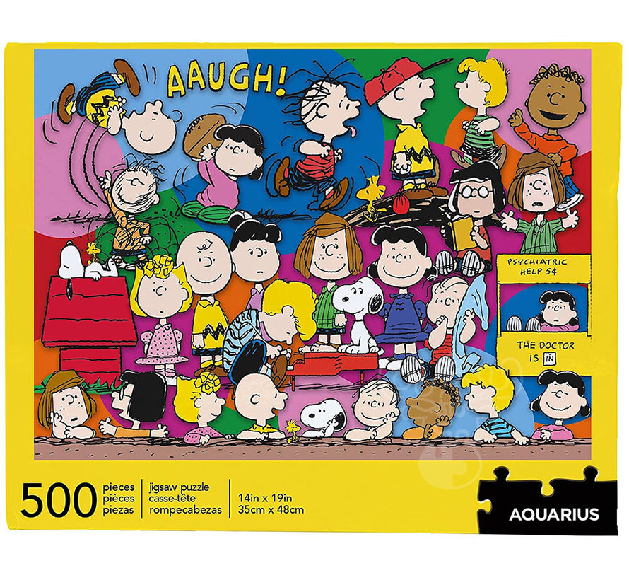 Aquarius Peanuts Cast Puzzle 500pcs