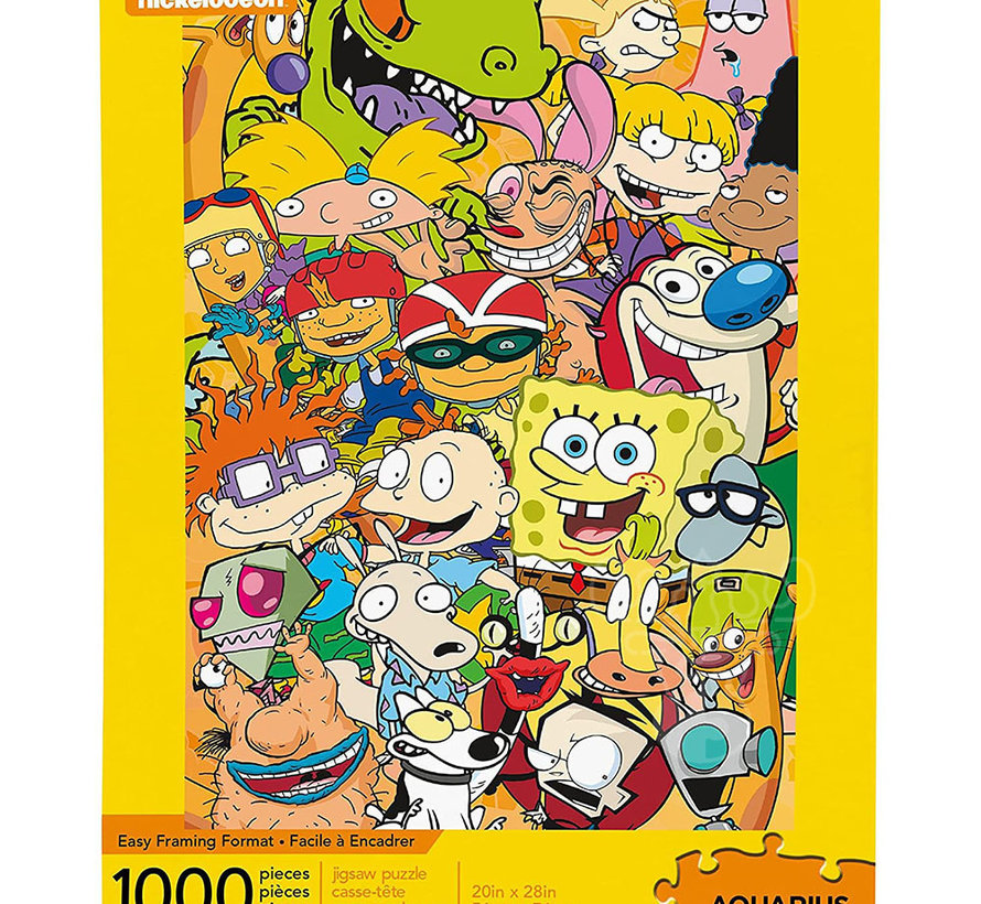 Aquarius Nickelodeon - Cast Puzzle 1000pcs