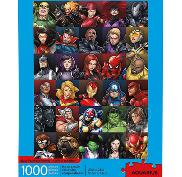 Aquarius Aquarius Marvel Comics - Heroes Collage Puzzle 1000pcs