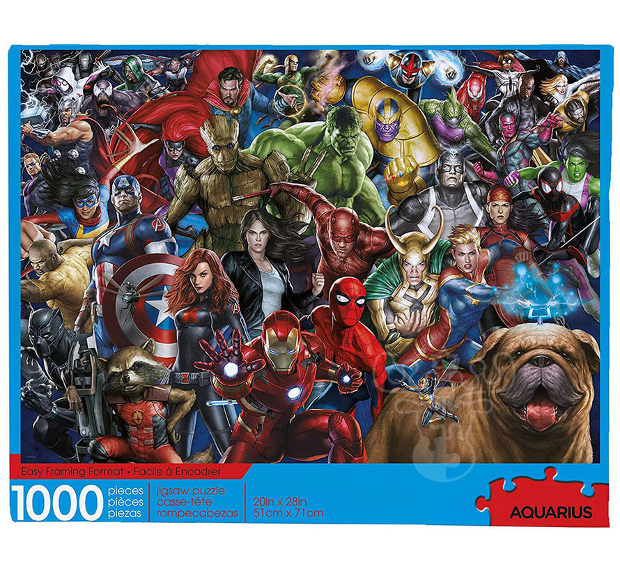 Aquarius Marvel - Cast Gallery Puzzle 1000pcs