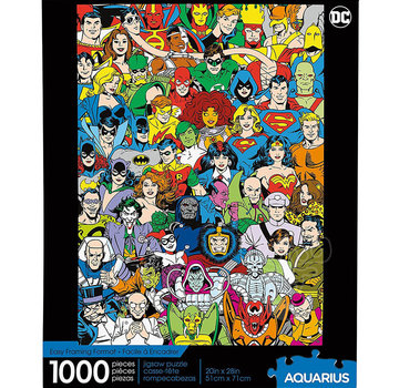 Aquarius Aquarius DC Comics - Retro Cast Puzzle 1000pcs