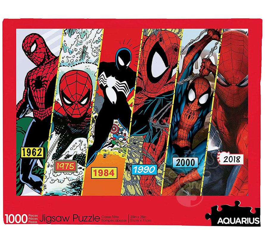 Aquarius Marvel Spider-Man Timeline Puzzle 1000pcs