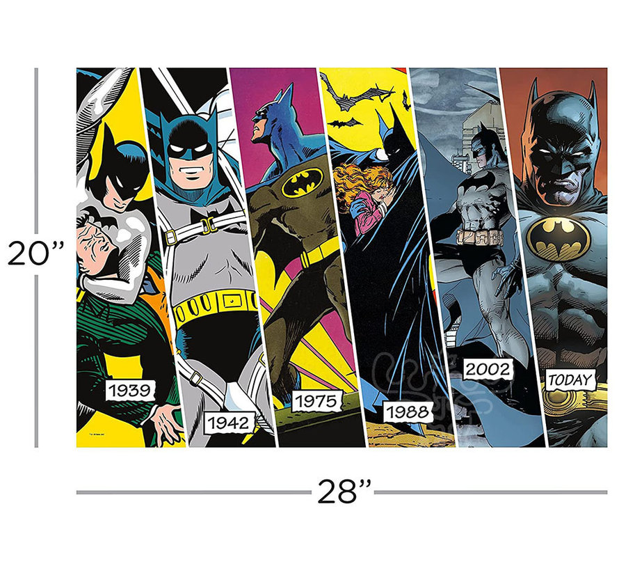 Aquarius DC Comics - Batman Timeline Puzzle 1000pcs