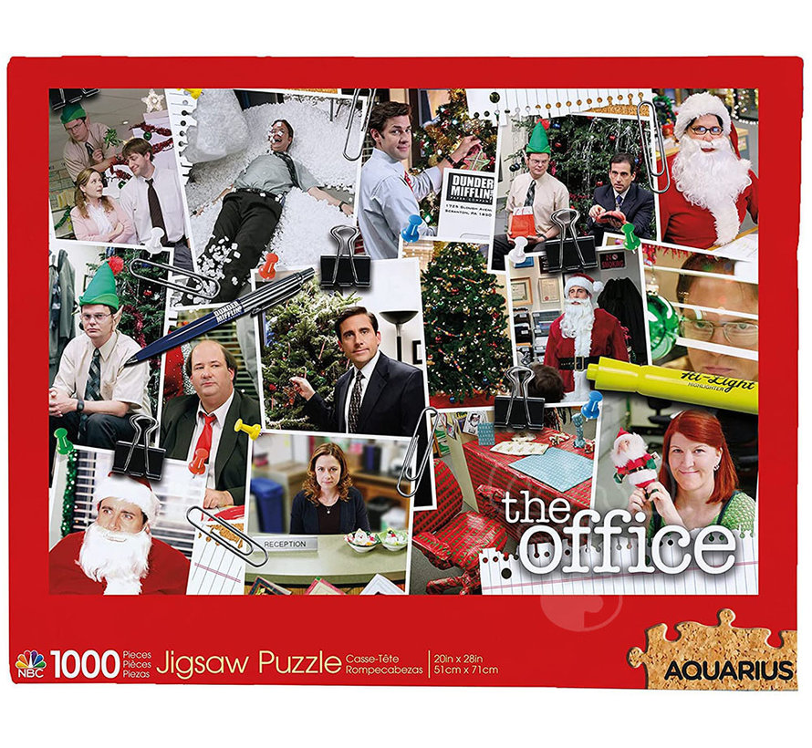 Aquarius The Office Christmas Puzzle 1000pcs