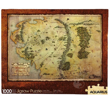 Aquarius Aquarius The Hobbit - Middle Earth Map Puzzle 1000pcs