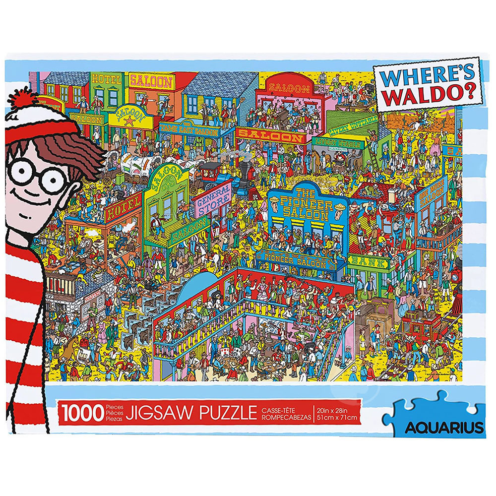 Aquarius Where's Waldo Wild Wild West Puzzle 1000pcs Puzzles Canada