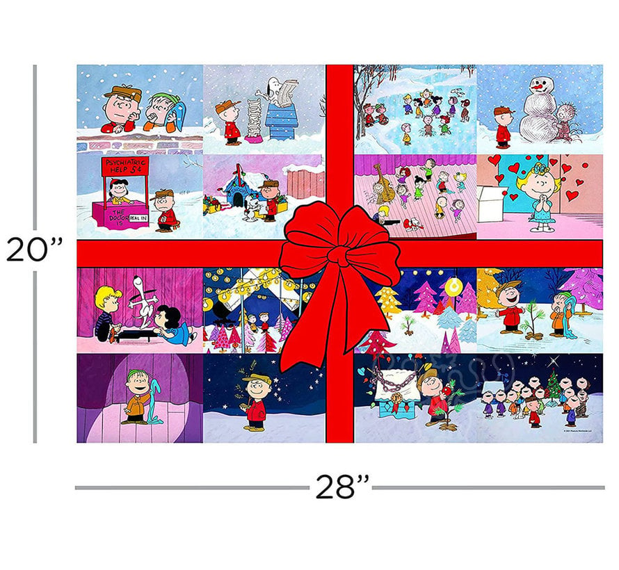 Aquarius Peanuts - A Charlie Brown Christmas Present Puzzle 1000pcs