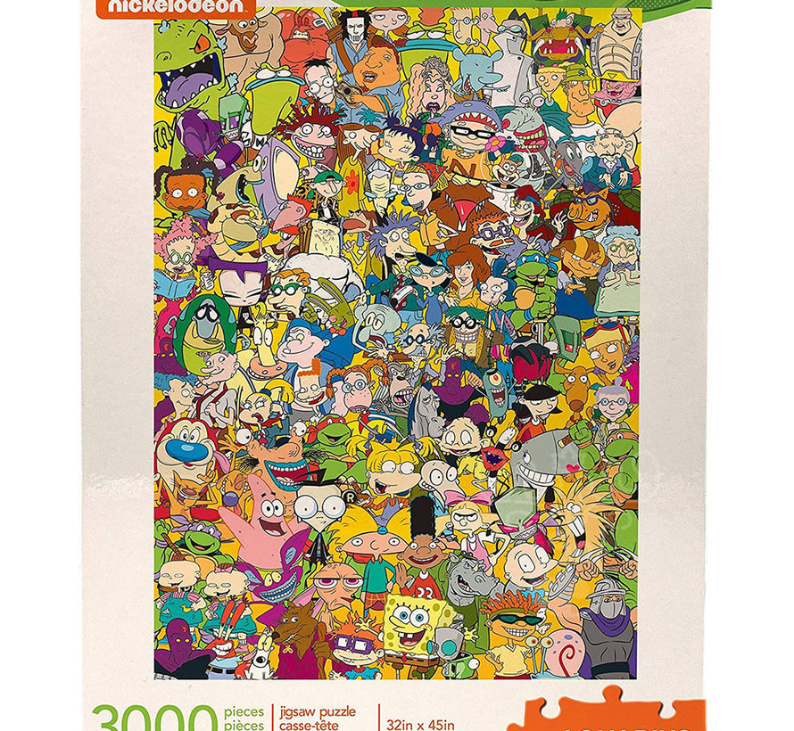 Aquarius Nickelodeon Cast Puzzle 3000pcs