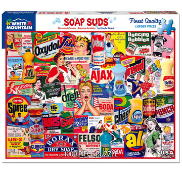 White Mountain White Mountain Soap Suds Puzzle 1000pcs