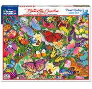 White Mountain White Mountain Butterfly Garden Puzzle 1000pcs