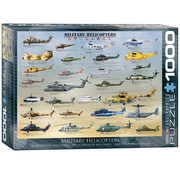 Eurographics Eurographics Transportation: Military Helicopters Puzzle 1000pcs