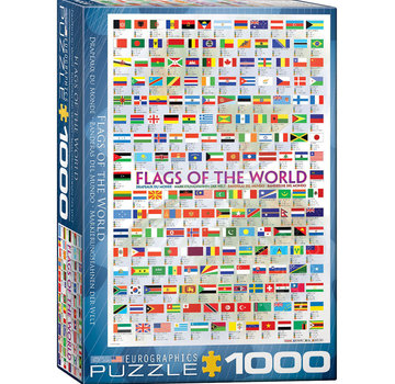 Eurographics Eurographics Education: Flags of the World Puzzle 1000pcs