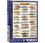 Eurographics Salmon & Trout Puzzle 1000pcs