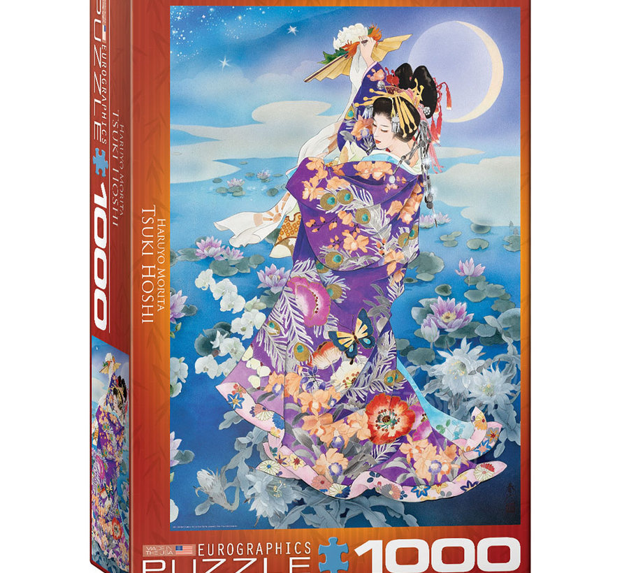 Eurographics Artist Label Morita:Tsuki Hoshi Puzzle 1000pcs RETIRED