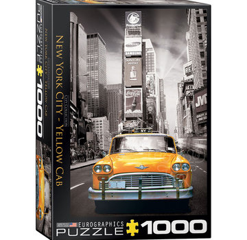 Eurographics Eurographics Cities: New York City Yellow Cab Puzzle 1000pcs