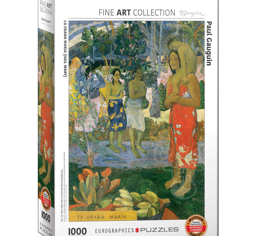 Eurographics Fine Art Gauguin: La Orana Maria (Hail Mary) Puzzle 1000pcs