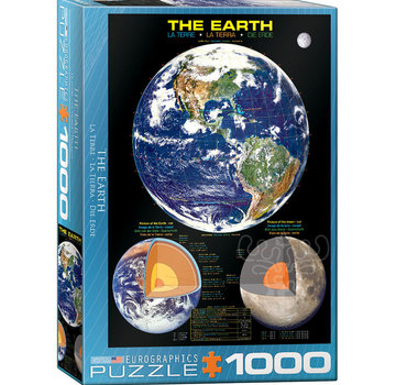 Eurographics Eurographics The Earth Puzzle 1000pcs RETIRED