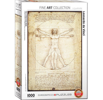 Eurographics Eurographics da Vinci: The Vitruvian Man Puzzle 1000pcs