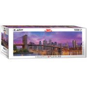 Eurographics Eurographics Panoramic: Brooklyn Bridge, New York Panoramic Puzzle 1000pcs