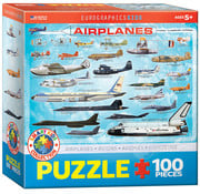 Eurographics Eurographics Airplanes Puzzle 100pcs